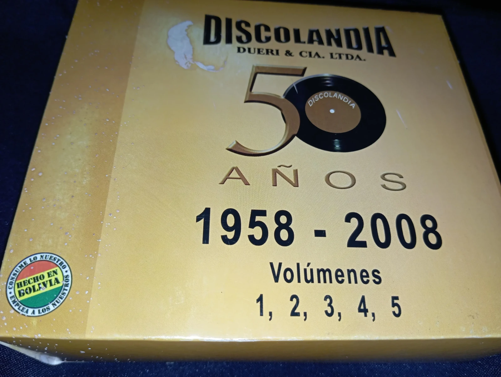 Varios - Discolandia 50 Años (5CDS)(DISCOLANDIA)