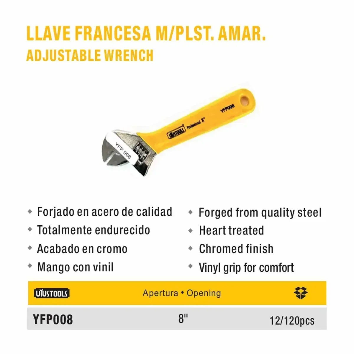 LLAVE CRESSEN UYUST 8"
