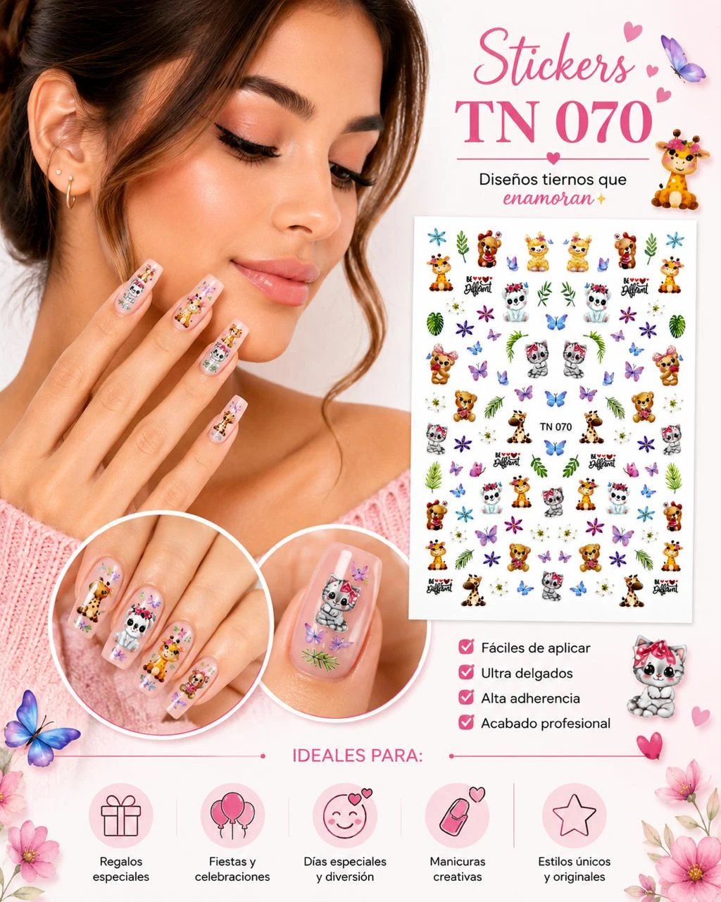 lamina de para uñas sticker tn070.jfif