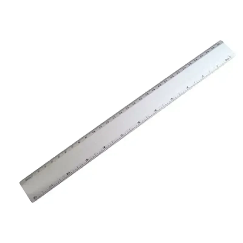 Regla de aluminio 30 cm graduada 2