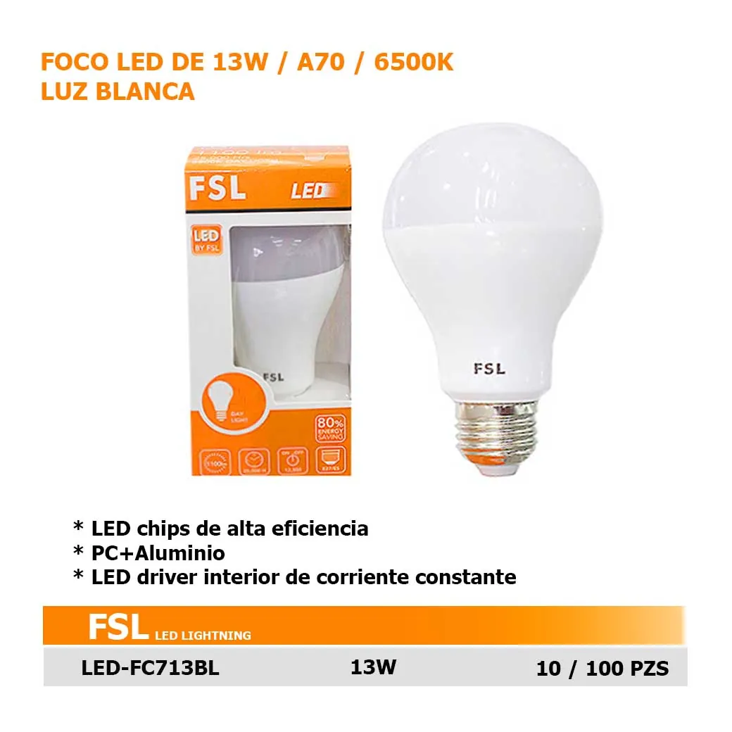 FSL FOCO LED de 13W