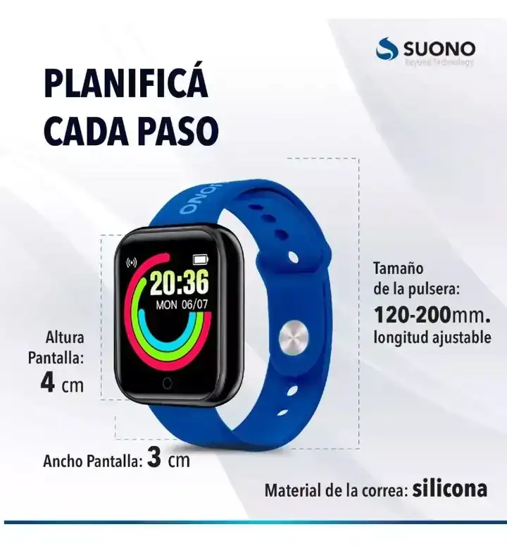 Smartwhatch SUONO MO 3