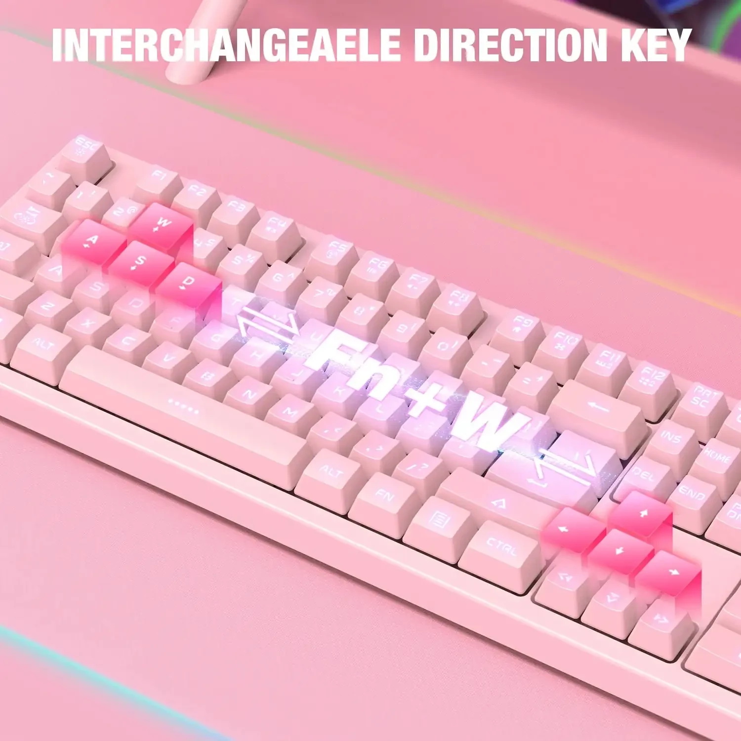 TECLADO G25 ROSADO 3