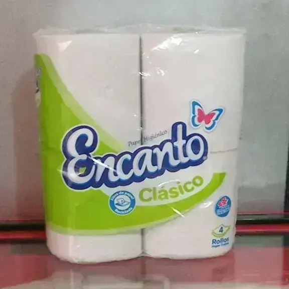 Papel higiénico Encanto clásico 4 rollos 