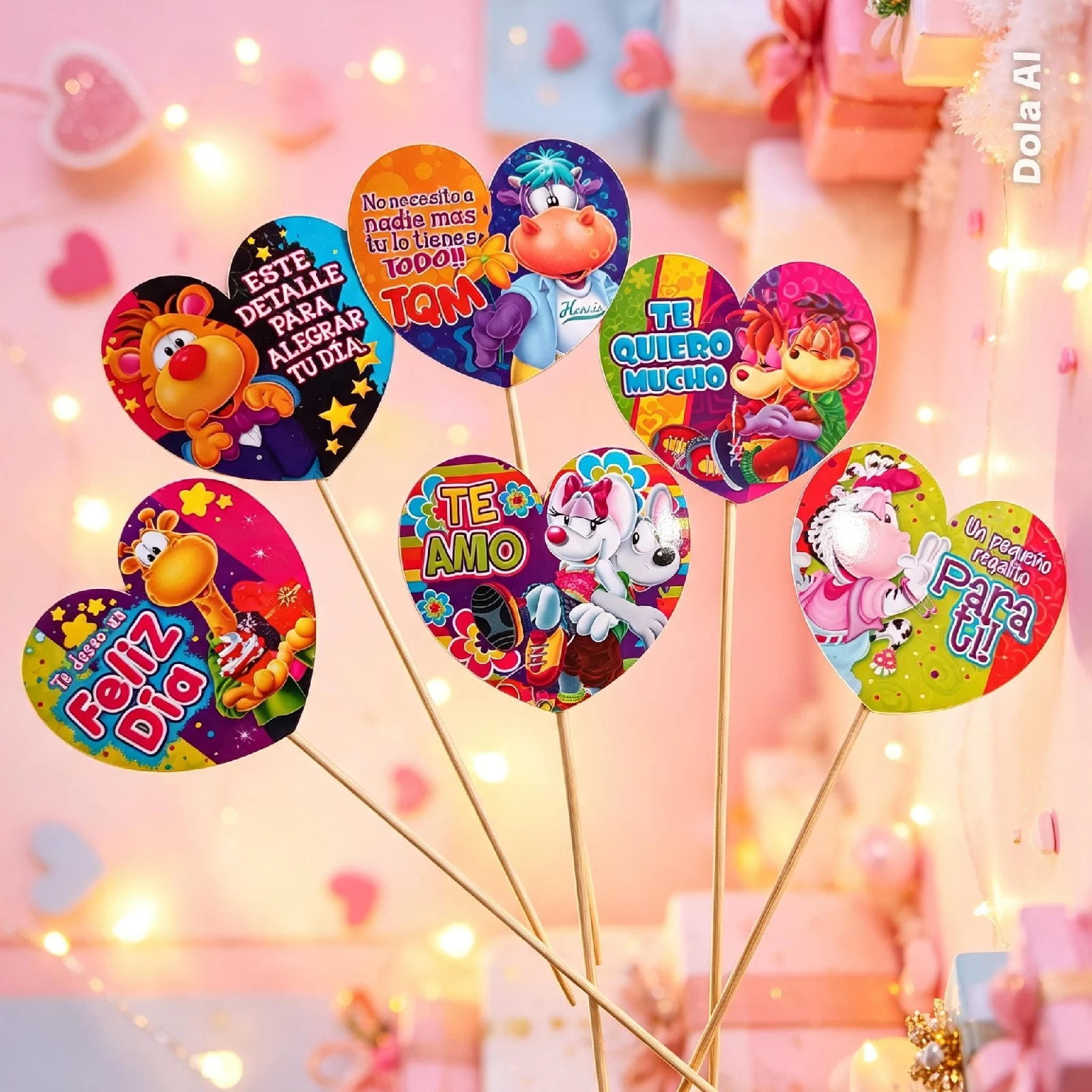 DOCENA PIN CORAZON AMOR 