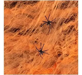 TELA DE ARAÑA NARANJA 2