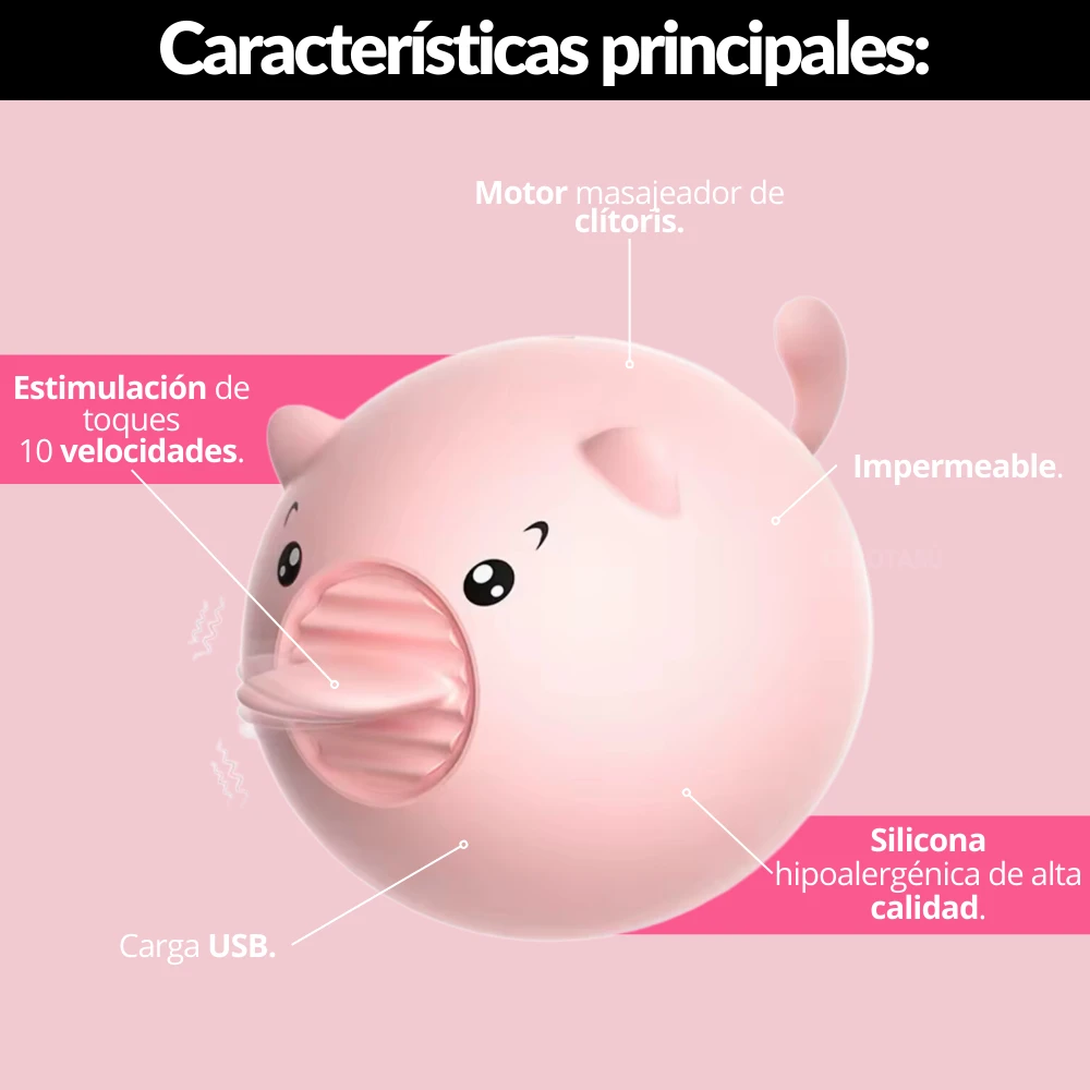 Vibrador masajeador clítoris  3