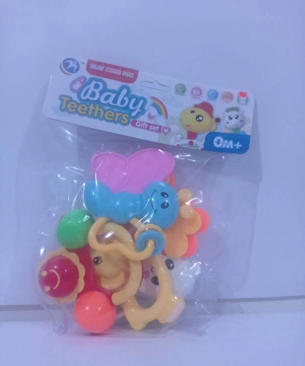 Sonajas en bolsa mediana bebé 