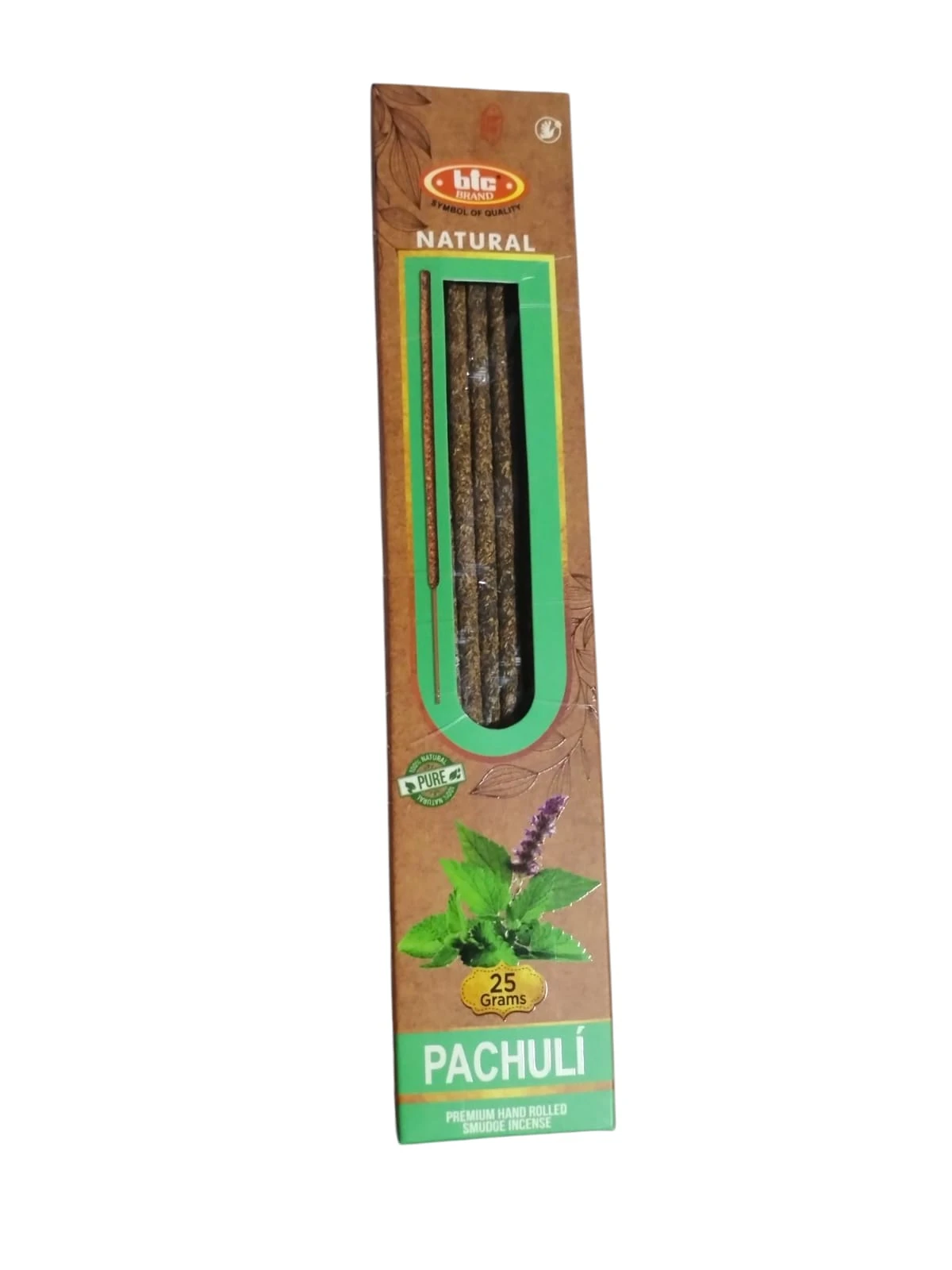 Incienso Pachuli Organico Bic Natural 