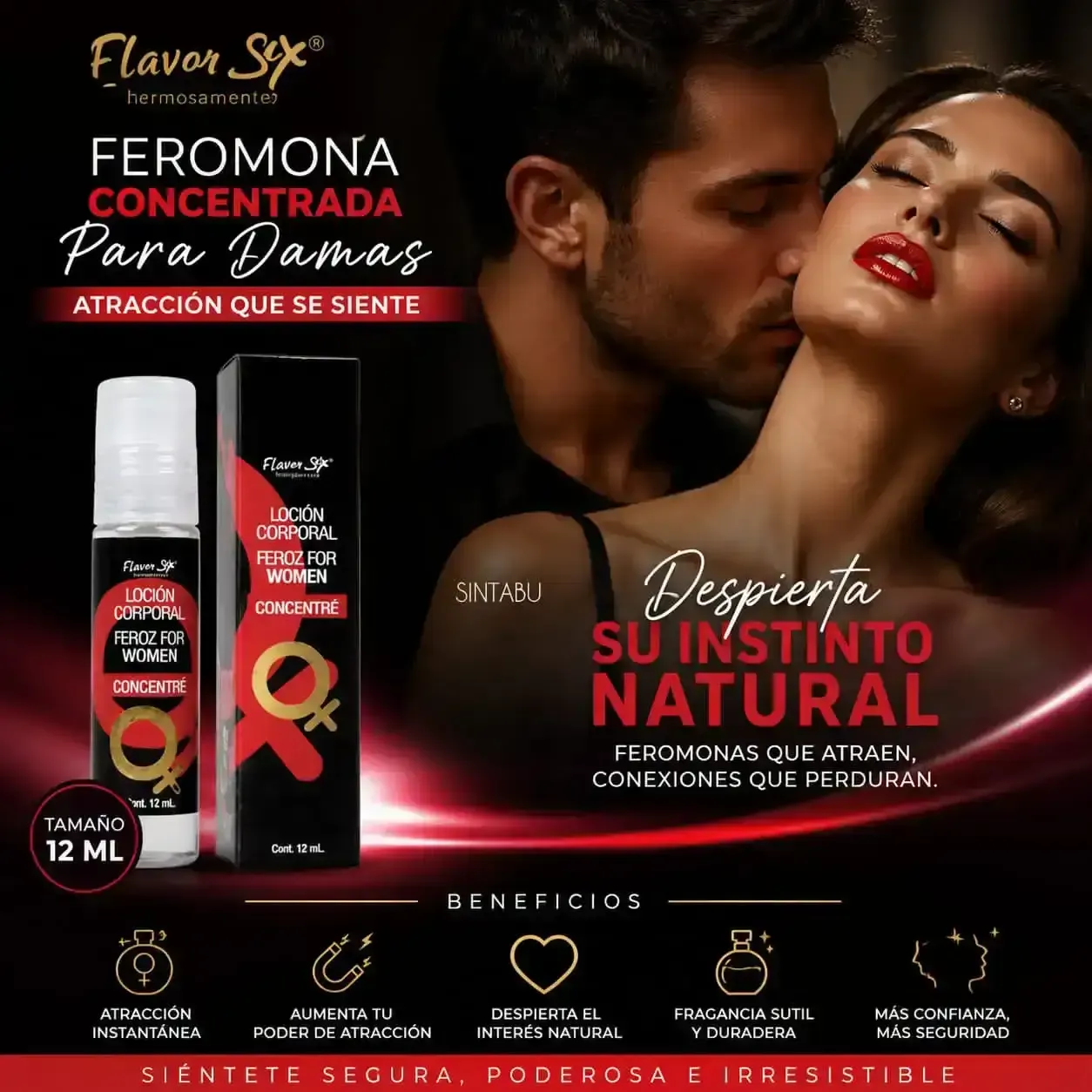 FEROZ CONCENTRADAS PARA DAMA