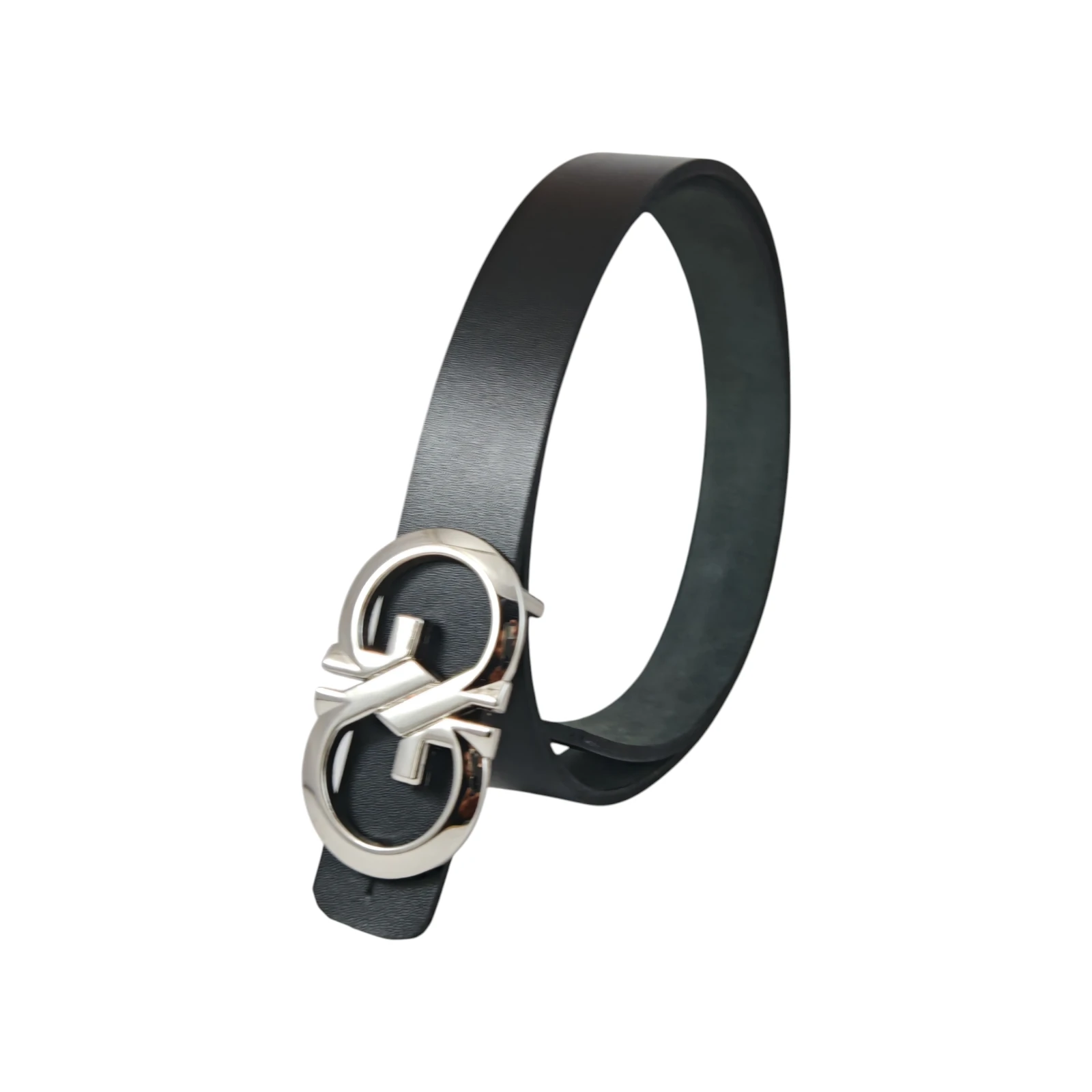 FERRAGAMO nickel 2.5 cm de ancho  3