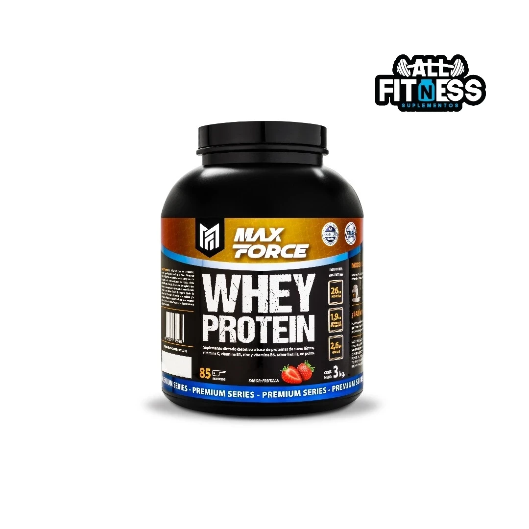 Whey Protein x 3kg Max Force