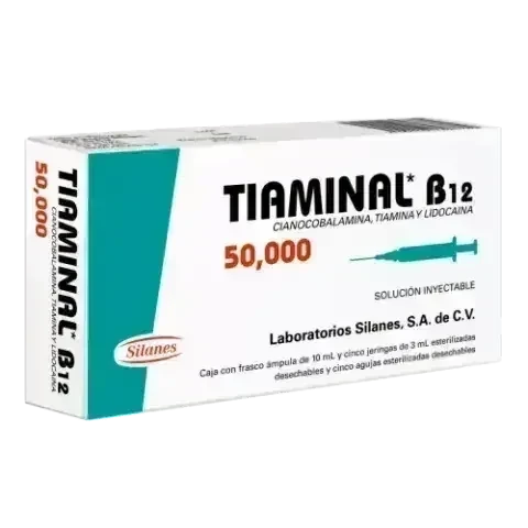 Tiaminal B12 50,000 (complejo B)