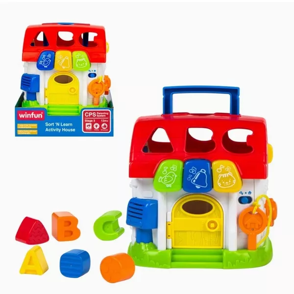 Casita de juegos con luces y sonido Winfun 2