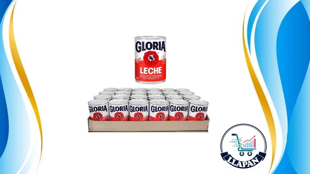LECHE GLORIA ROJA GRANDE 390 G