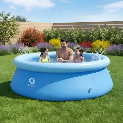 Pileta Inflable Avenli Circular 2.4mts X 63cm 12c