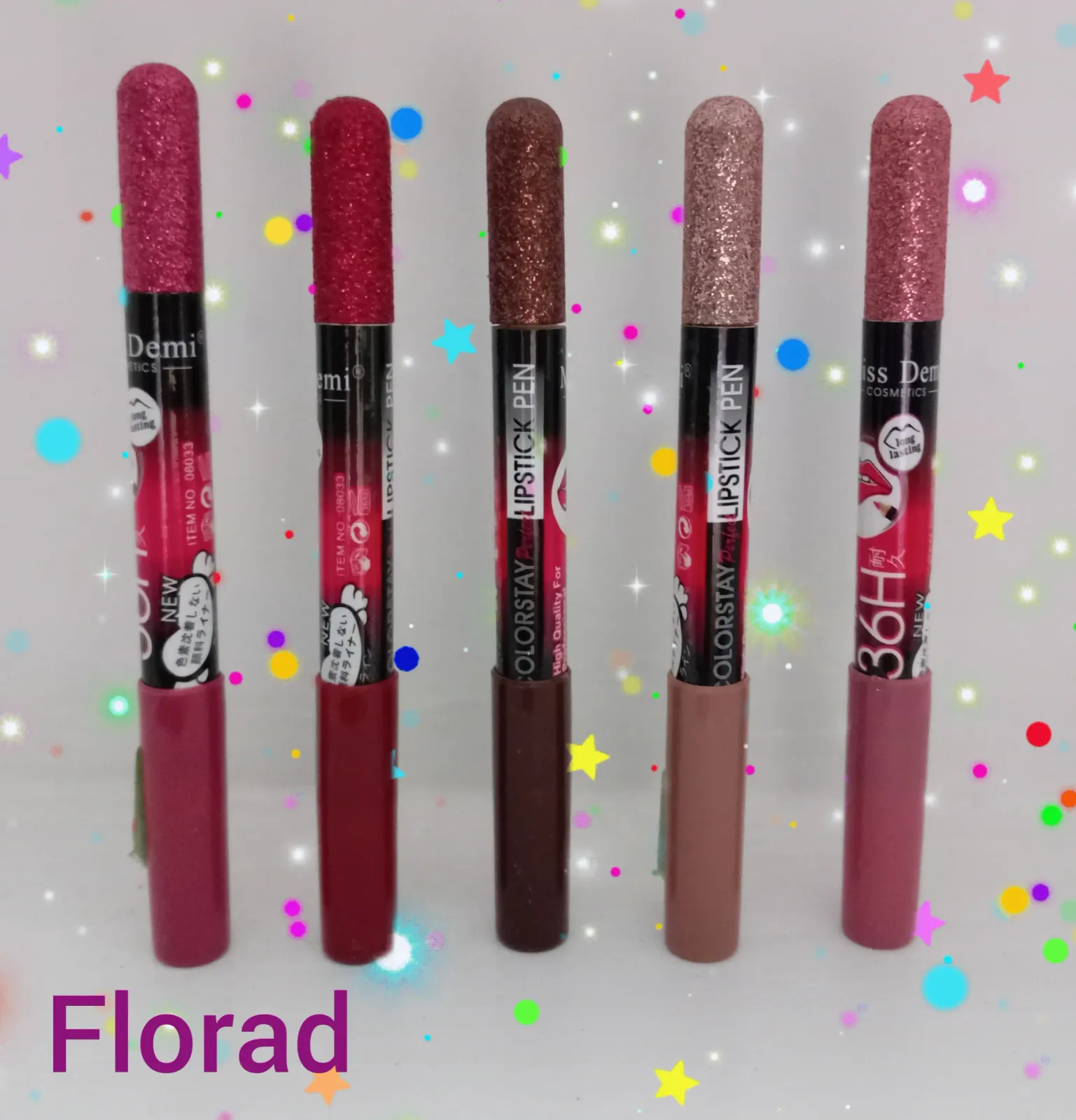 Labiales en lapiz