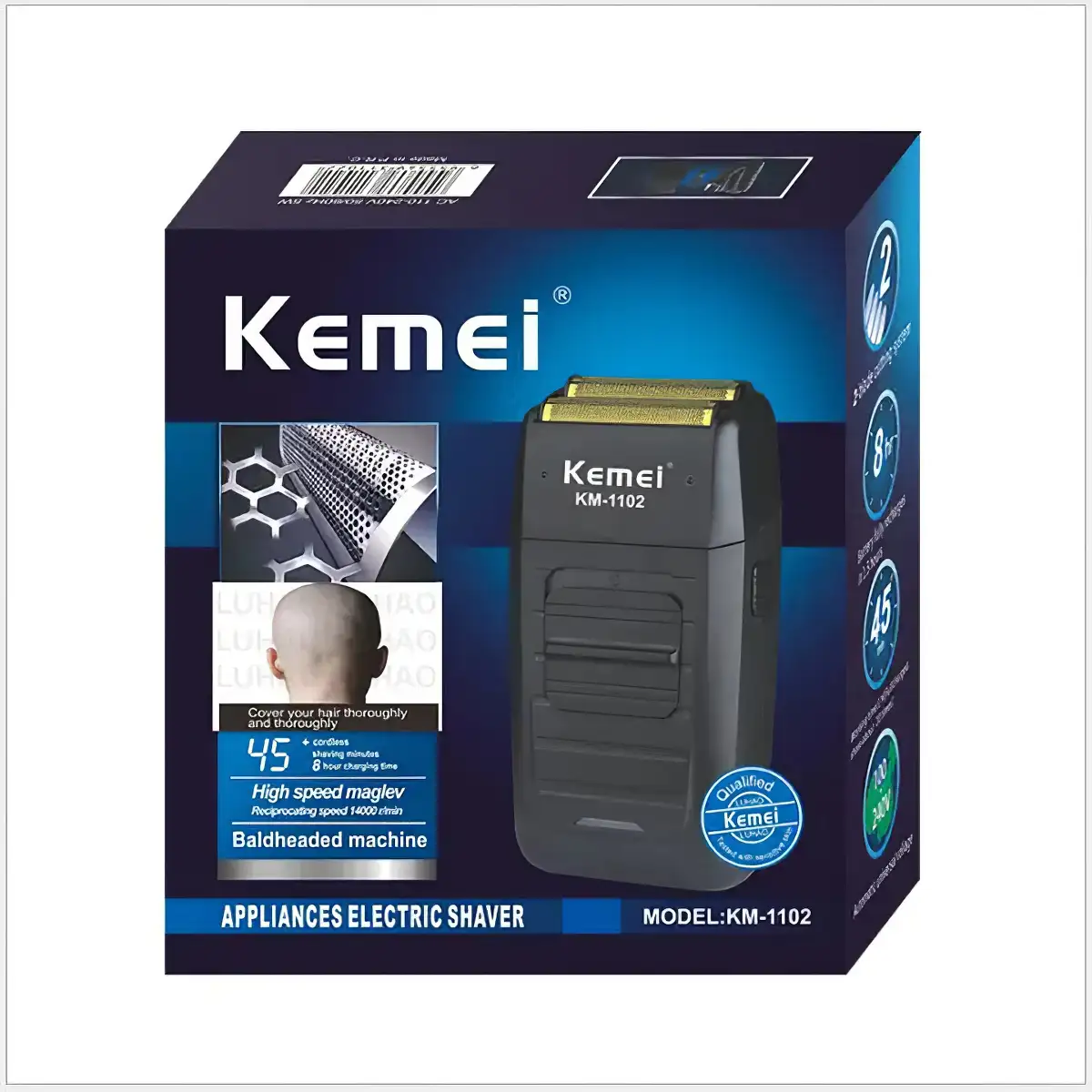 KEMEI - KM 1102  3