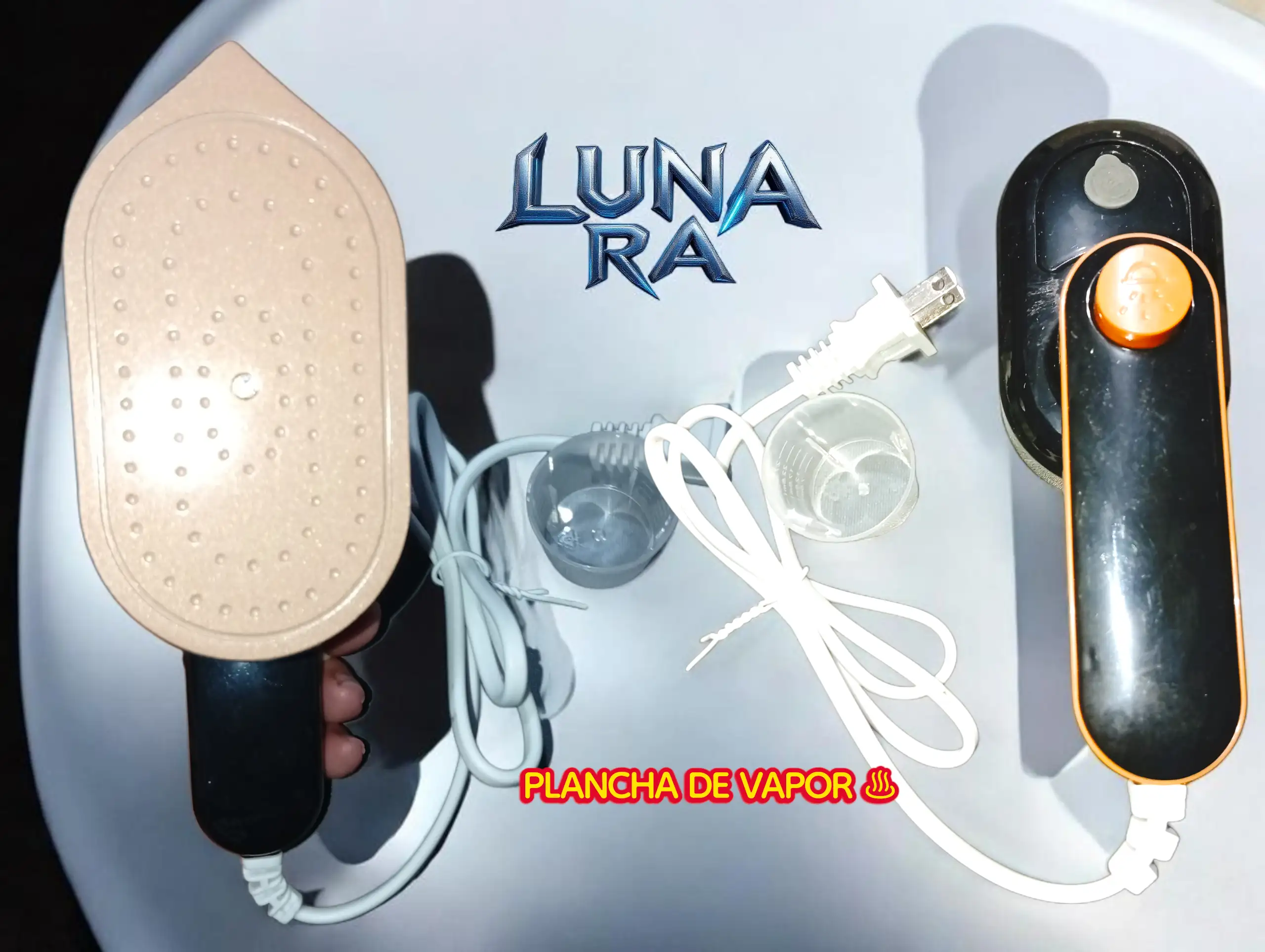 Mini plancha a vapor  2