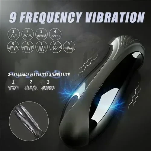 Vibrador Electric Stimulation Poison Dart 9 Funciones 2