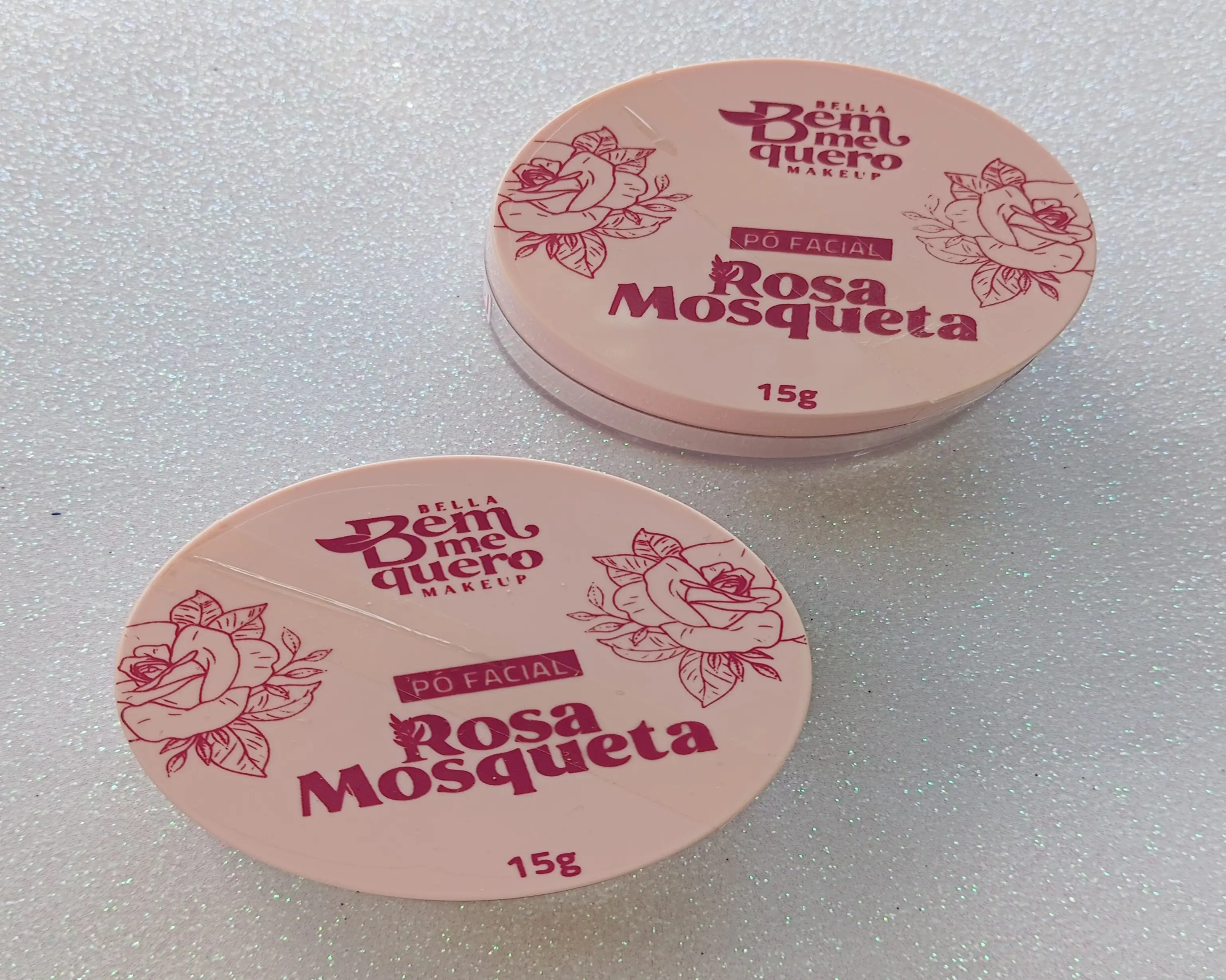 Pó Facial Rosa Mosqueta - Bem Me Quero 