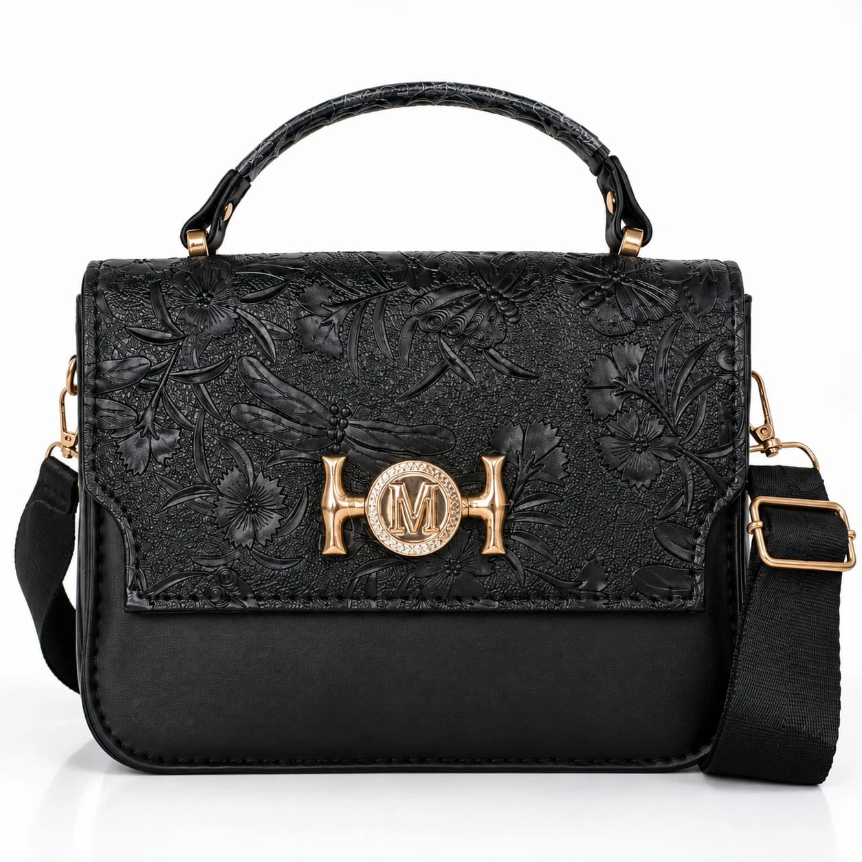 Bolso Manos Libres Negro HM