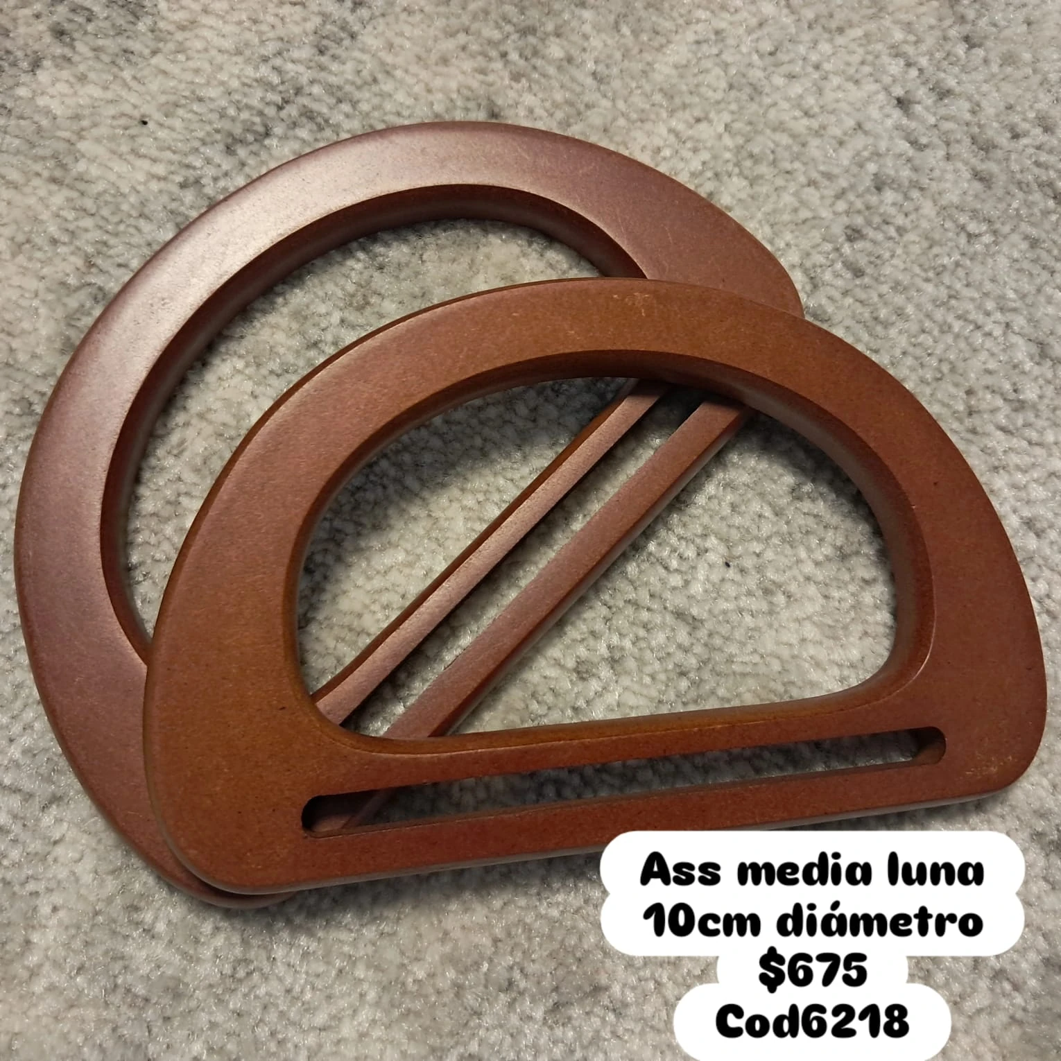 ASA MEDIA LUNA MARRON