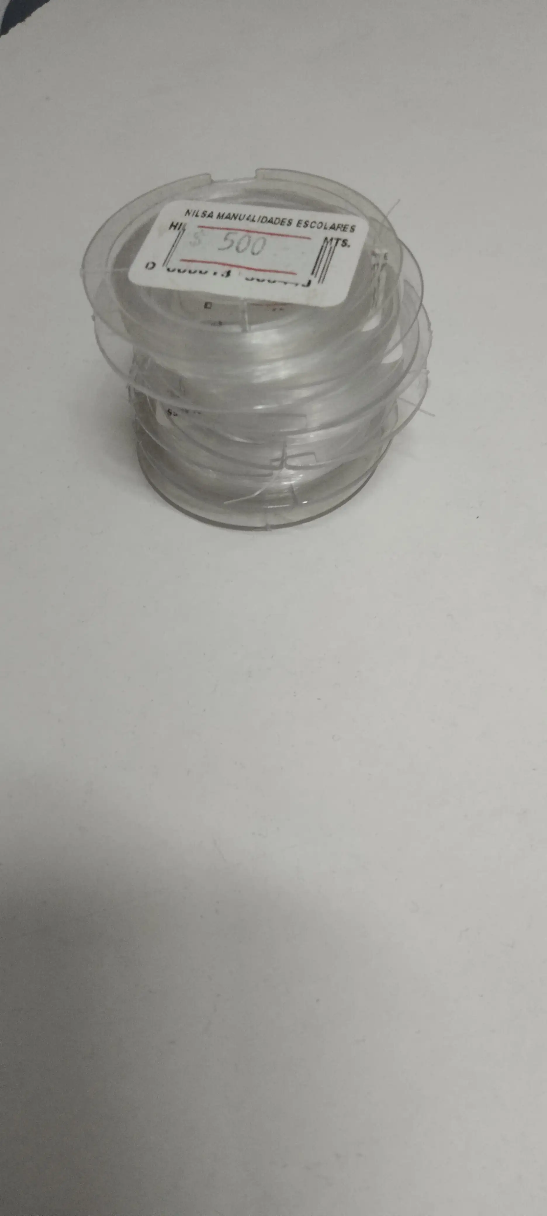 Hilo transparente 