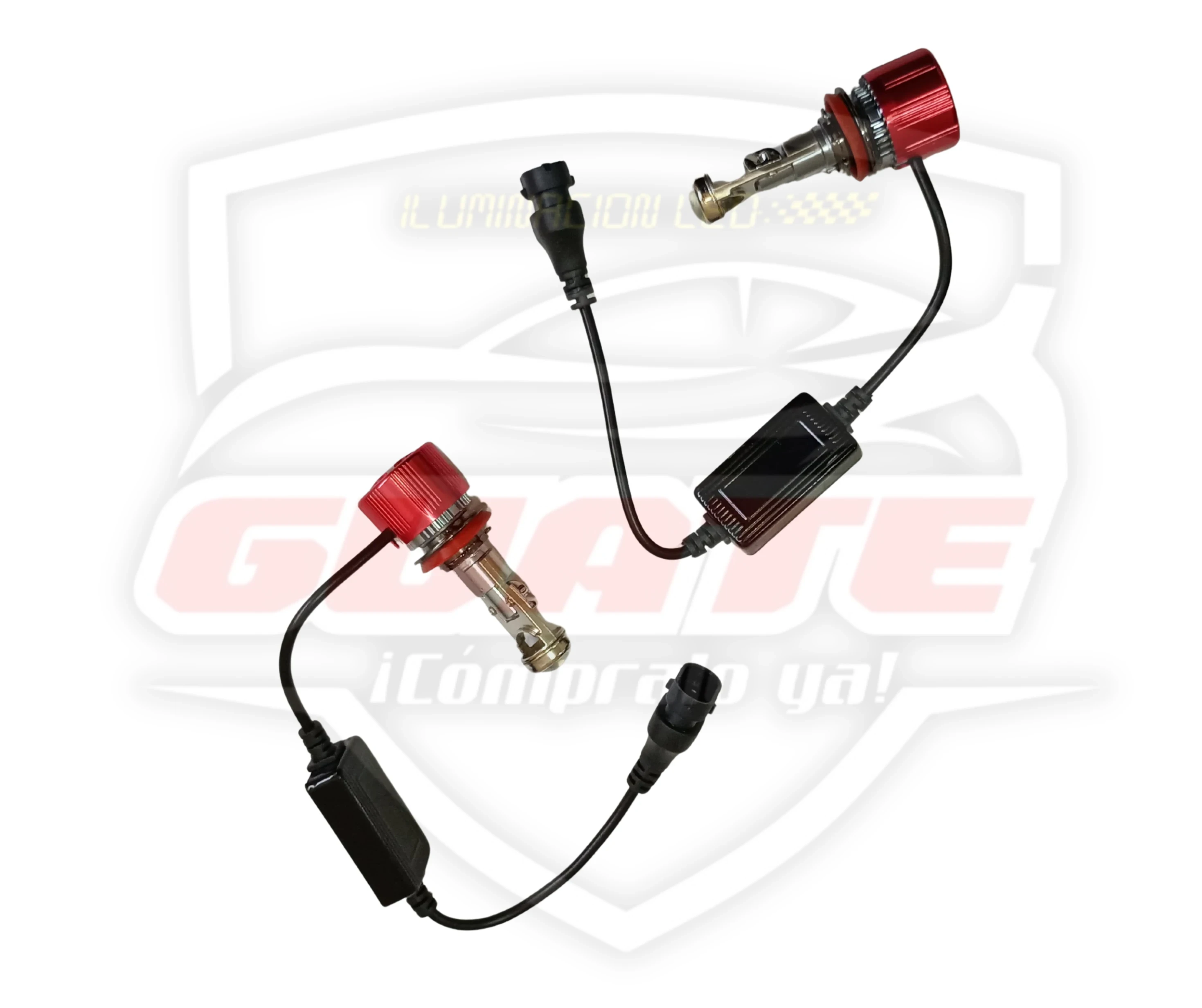LUCES LED TIPO PROYECTOR H11   3