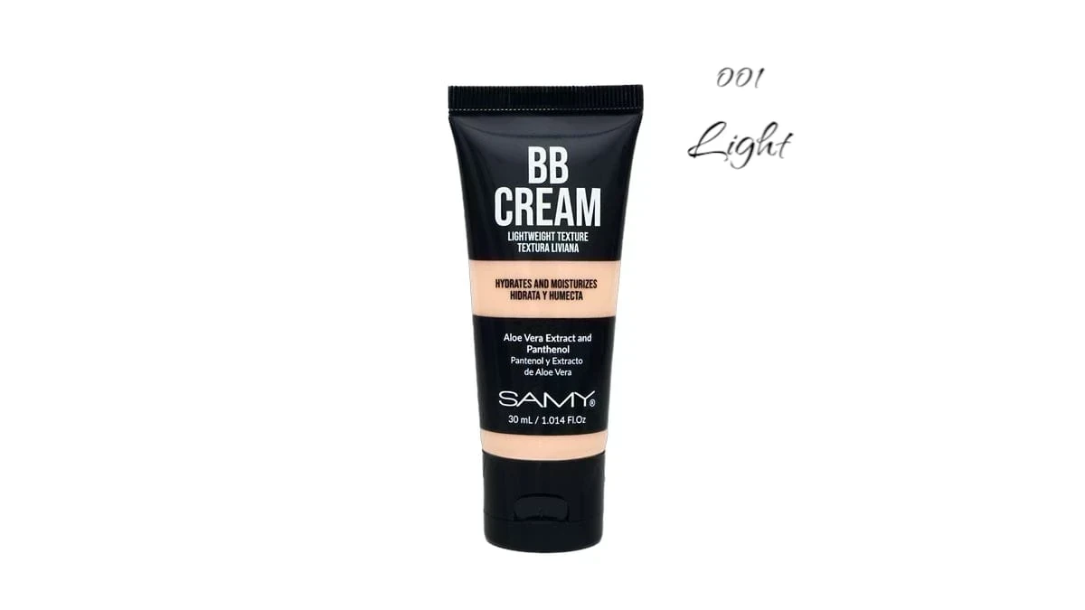 samy base liquida bb cream tono 001 light