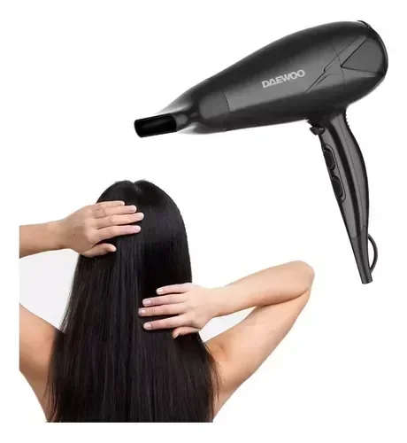 Secador Pelo Daewoo 2100w Frio/Calor Dhd-7007 Negro 2