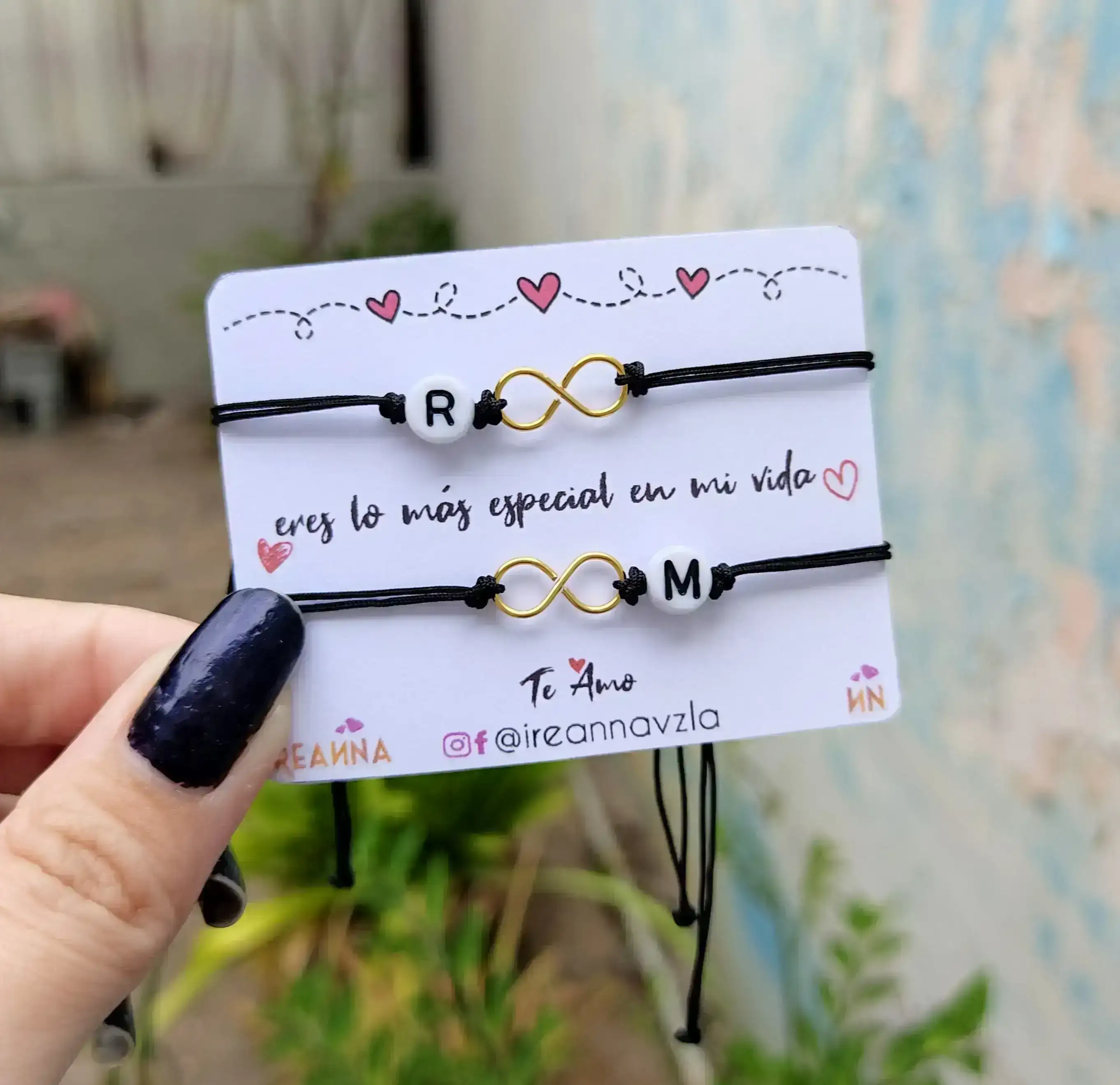Hilitos infinito personalizados 2