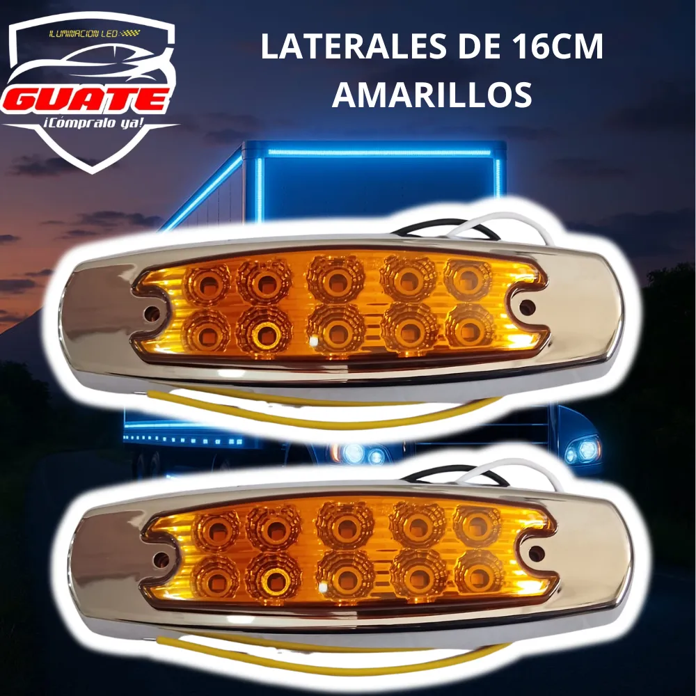 LUCES LATERALES 16CM