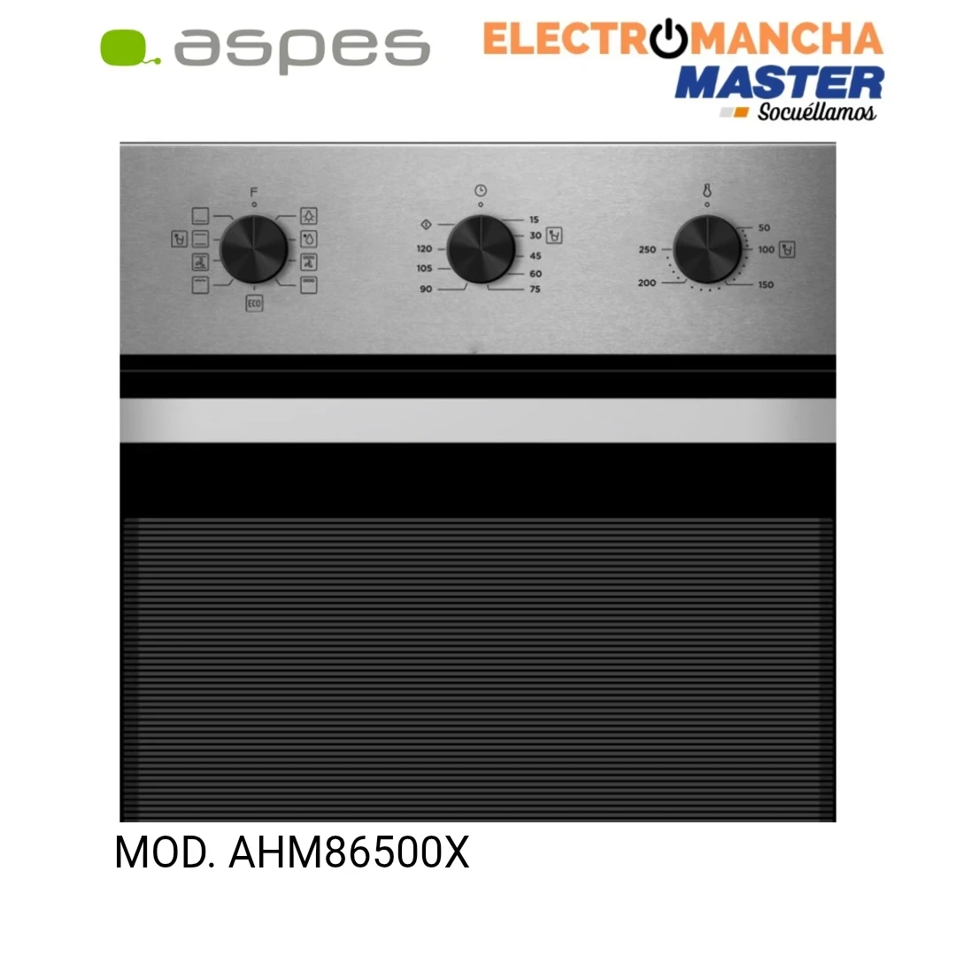 HORNO ASPES AHM86500X MULTIF. INOX A 2
