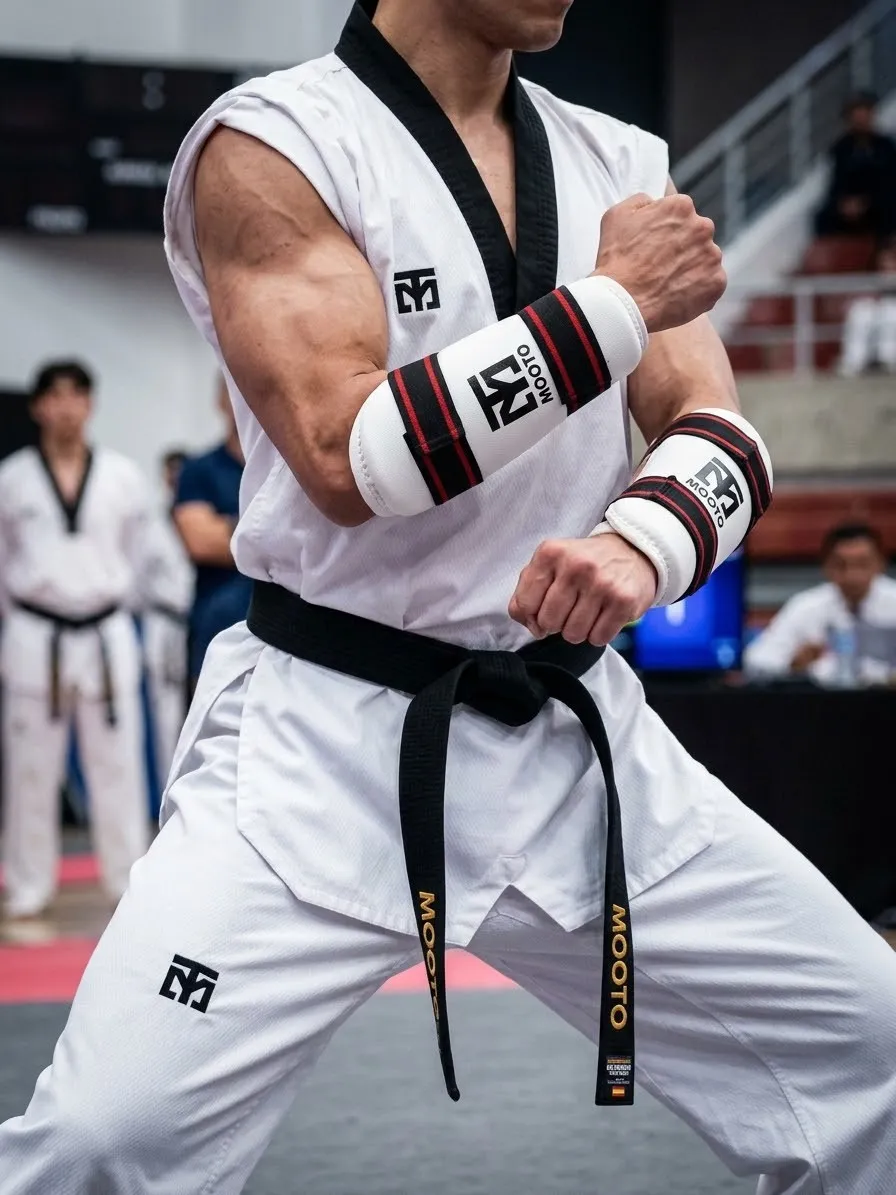 KIT ESPINILLERAS Y CODERAS DE TAEKWONDO 