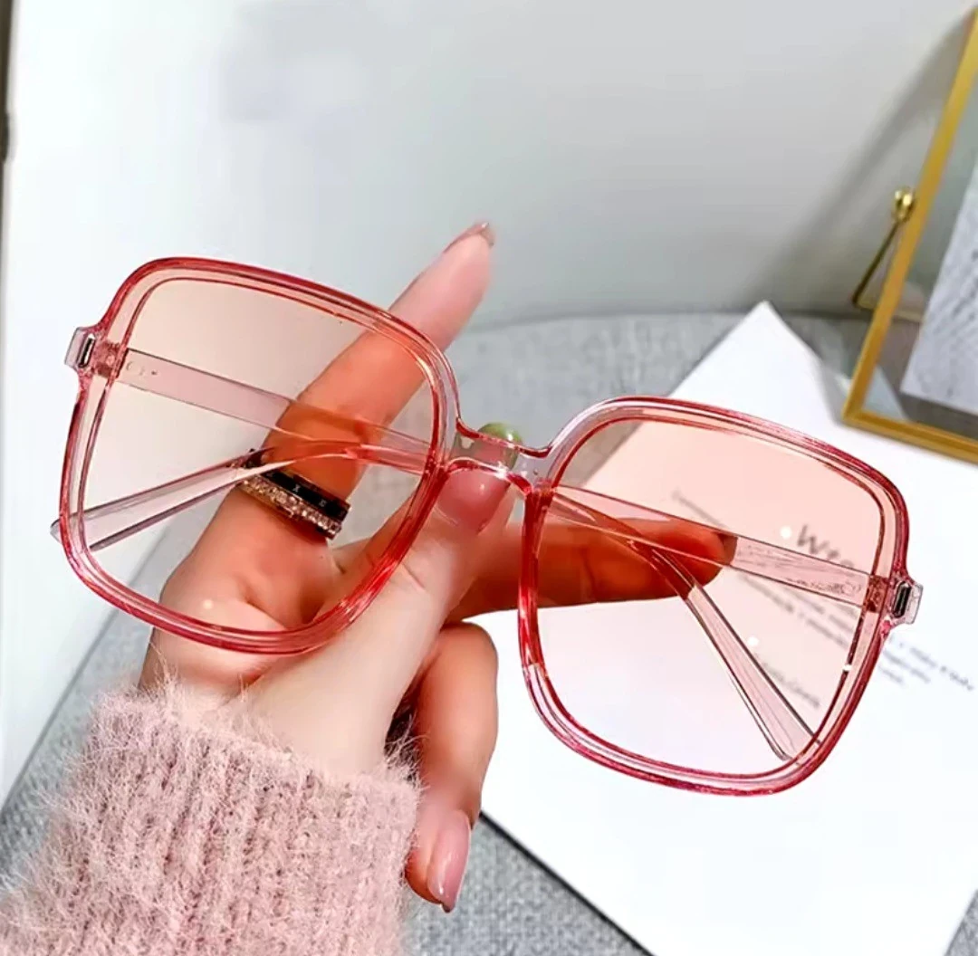 Lentes De Sol Para Mujer Palo De Rosa Transparente 