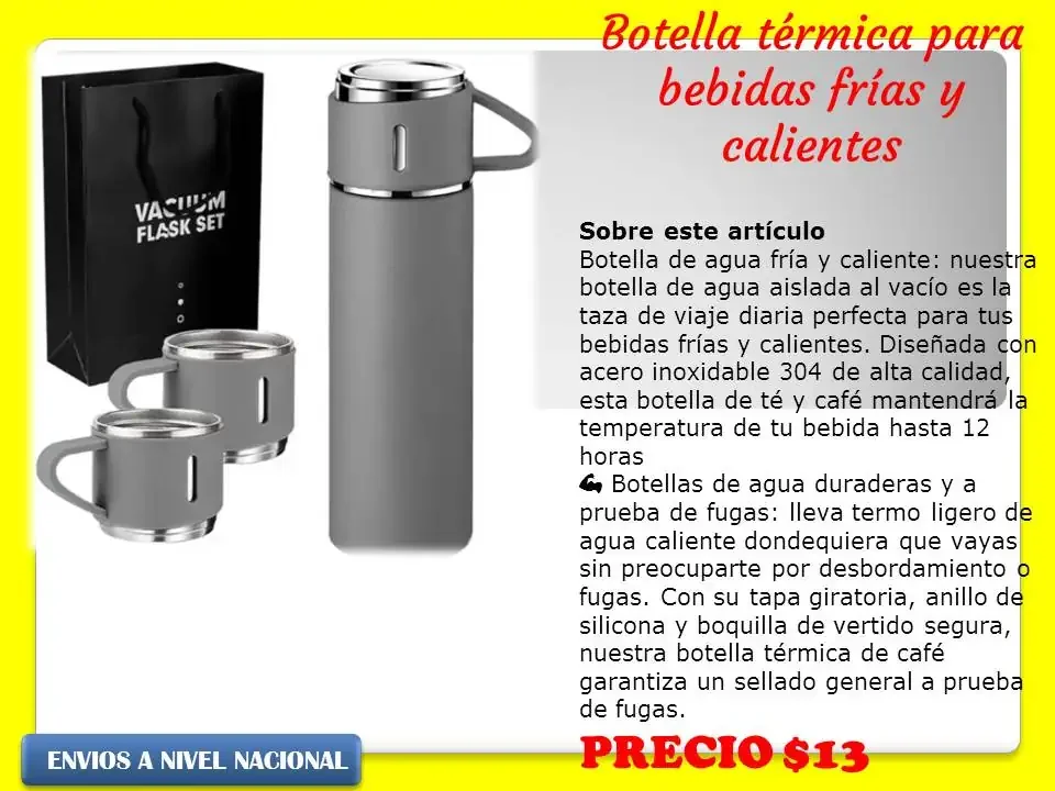 Termos con 2 tazas 