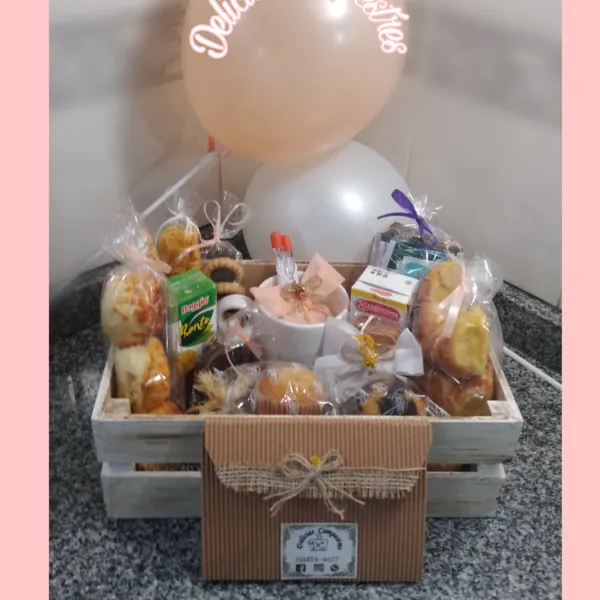CAJA RUSTICA INFUSIONES