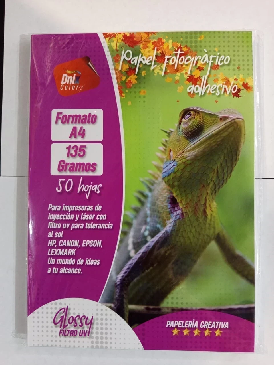 Papel Fotografico Adhesivo 135 Gramos