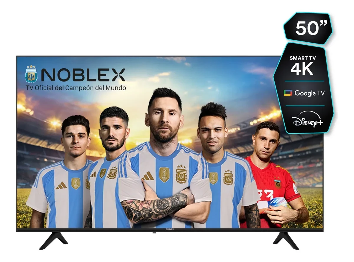 SMART TV NOBLEX 50" C/GOOGLE TV‼️SOLO POR PEDIDOS ‼️