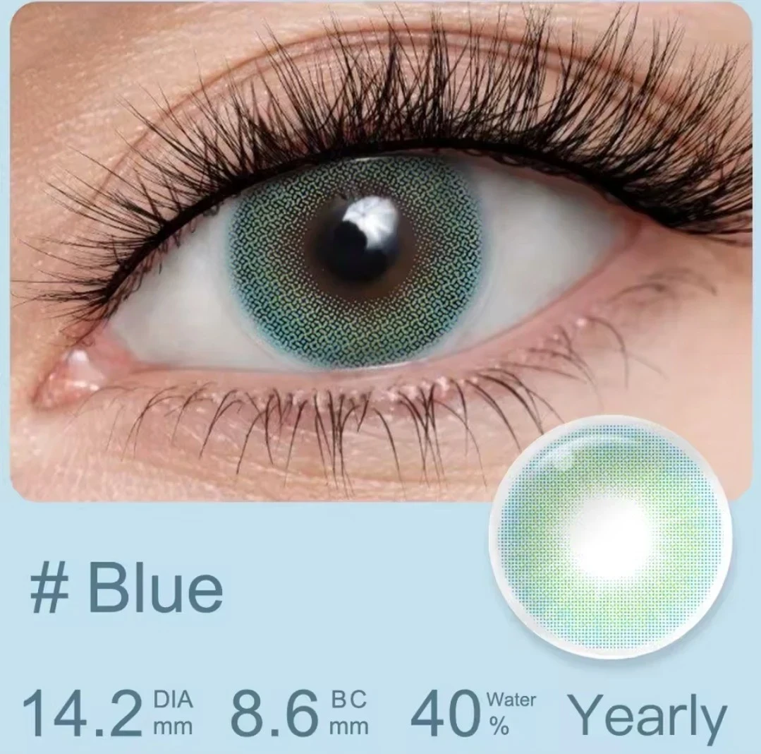 Lentes de contacto - Referencia: HIDROCOR II / BLUE - SIN BORDES
