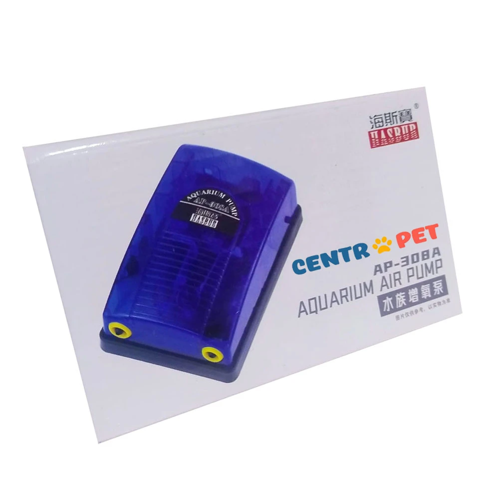 Bomba de Aire Doble Hasbur 5w 2x4l/m 2