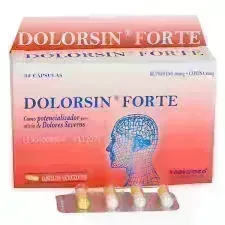 DOLORSIN FORTE 200MG/65MG CJA X 32 CAP IBUPROFENO+CAFEINA NOVAMED