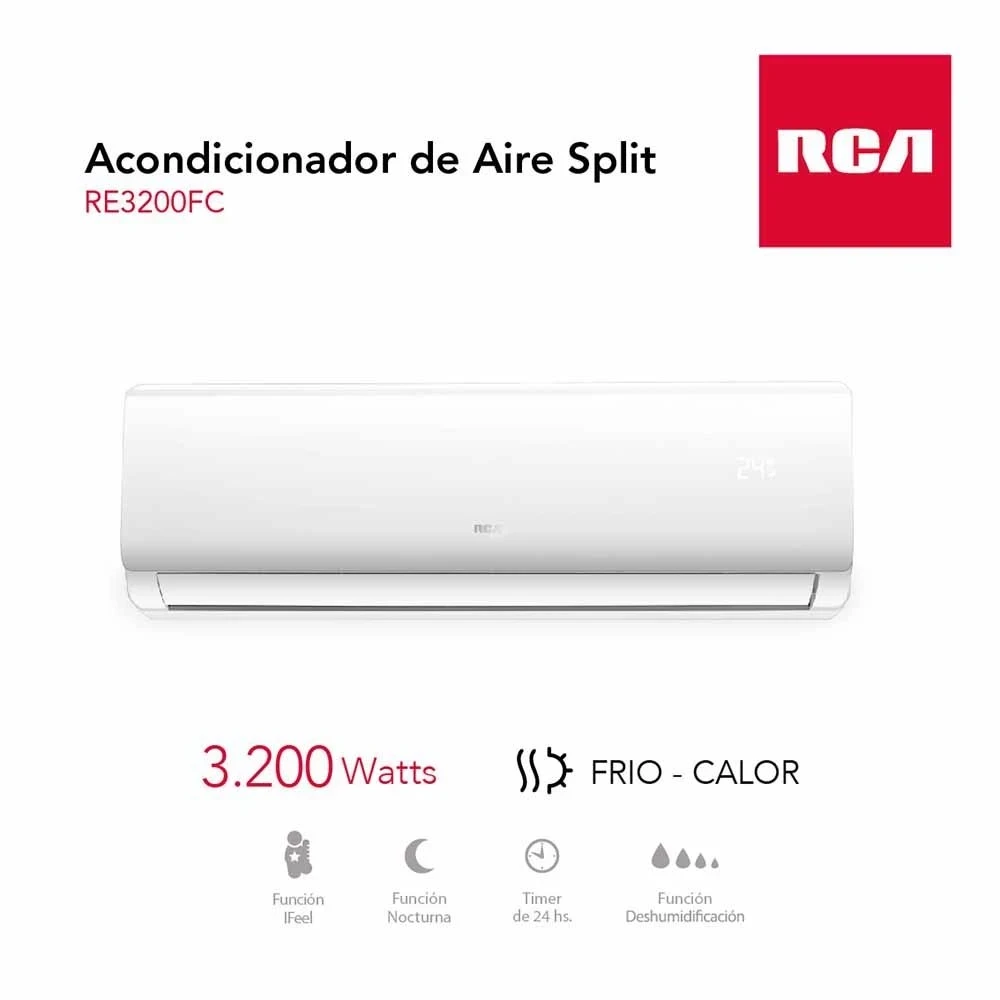 Aire Acondicionado RCA 3200w F/C