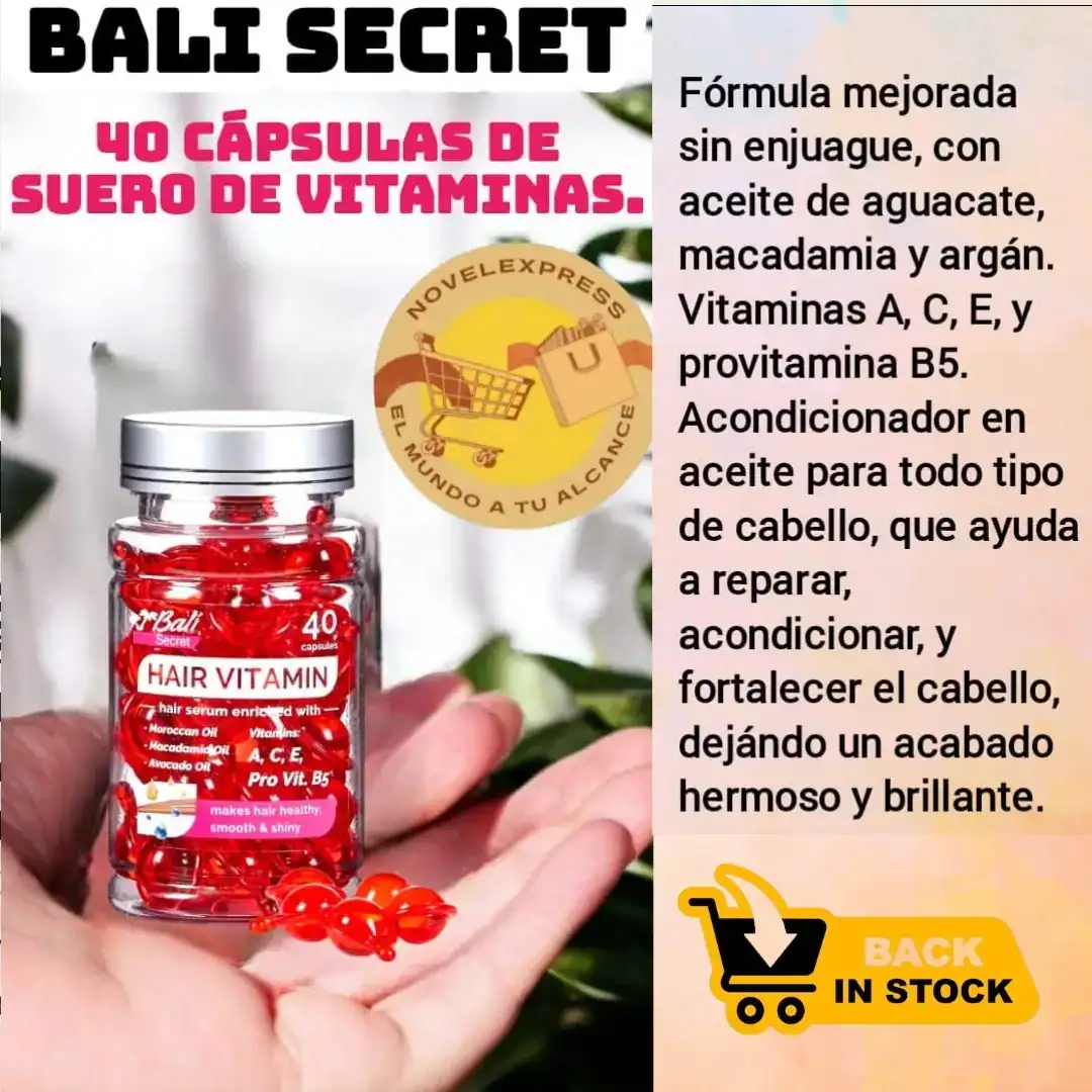 BALI SECRET CAPSULAS CAPILARES
