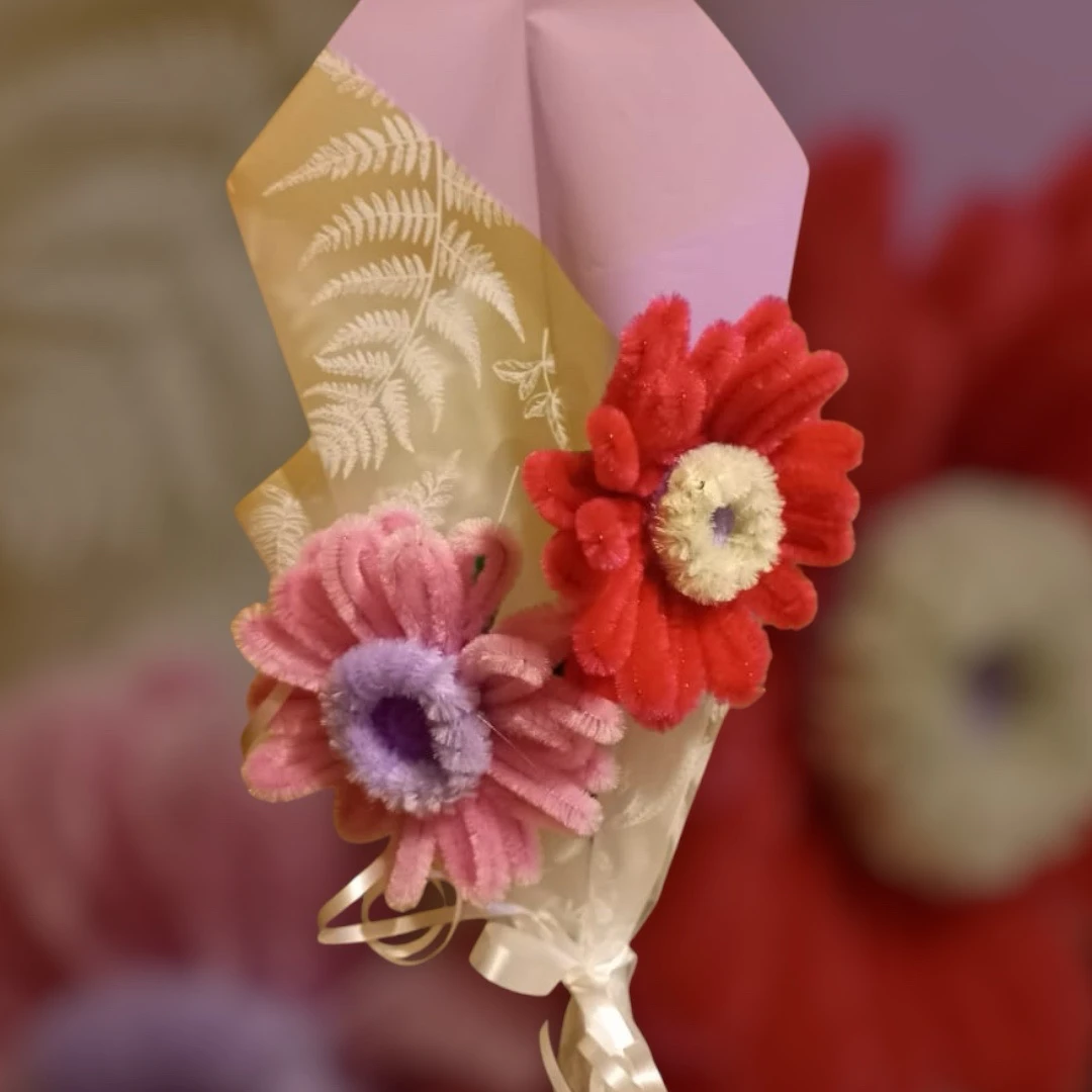 Flores artesanales hechas a mano 7