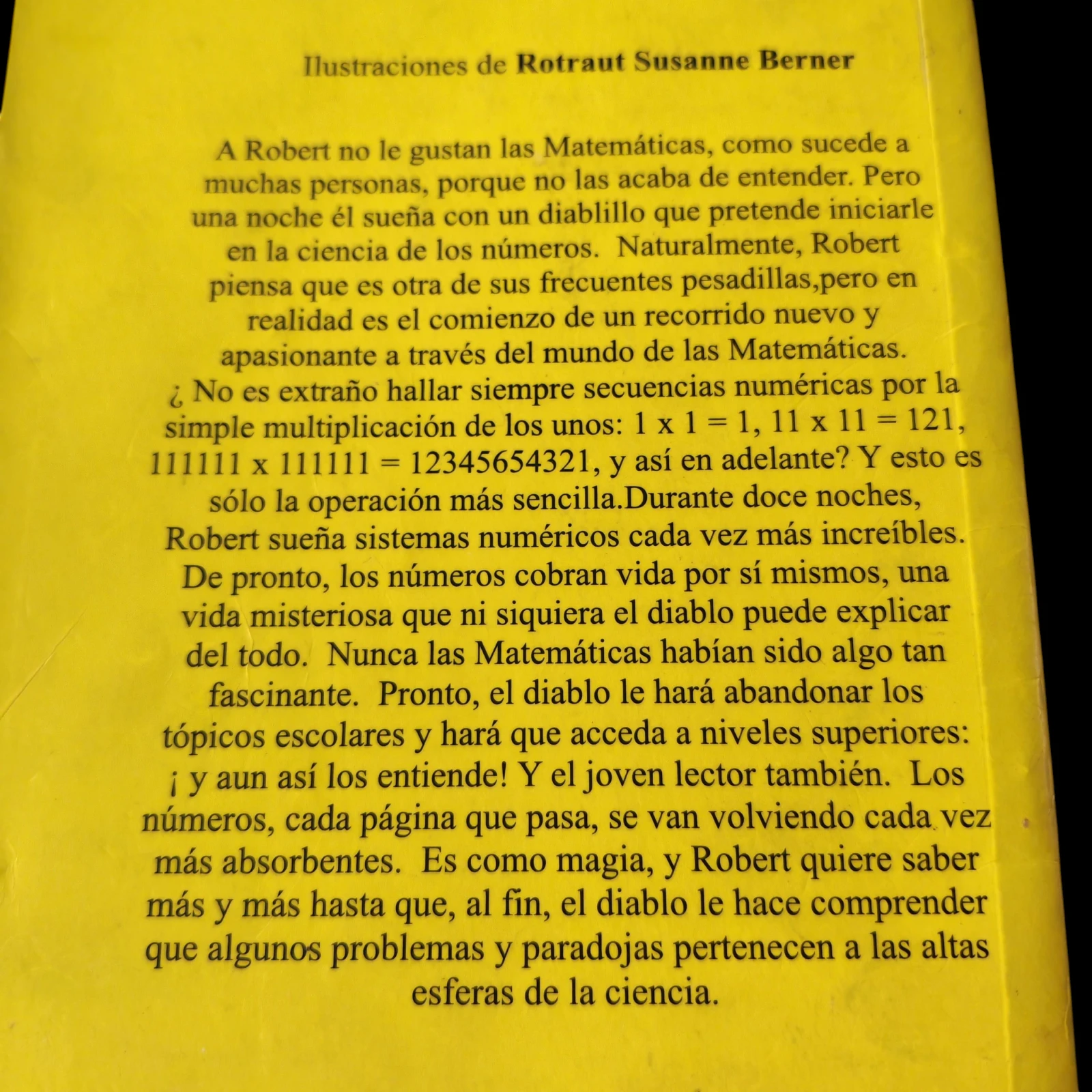 El diablo de los números, Hans Magnus Enzensberger usado  4