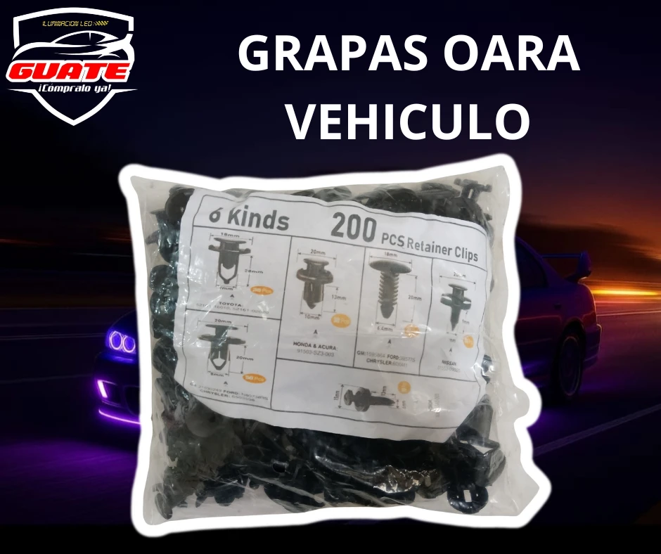 GRAPAS PARA VEHÍCULOS 