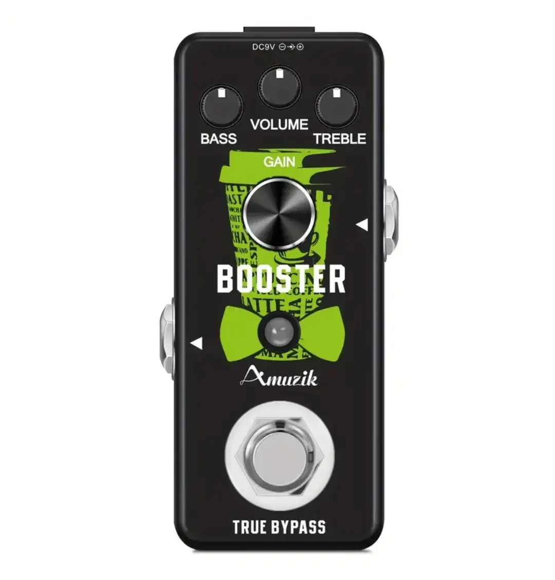 Pedal Booster Guitarra Bajo  3
