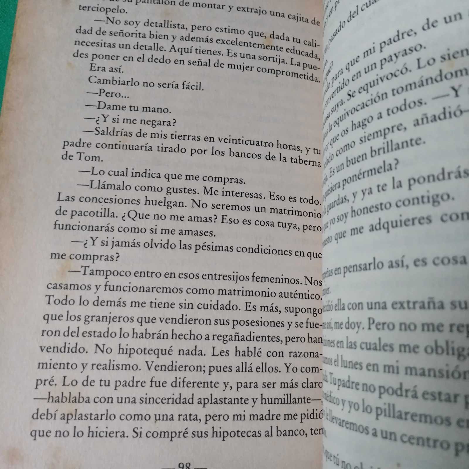 Matrimonio obligado , Corin Tellado usado 4